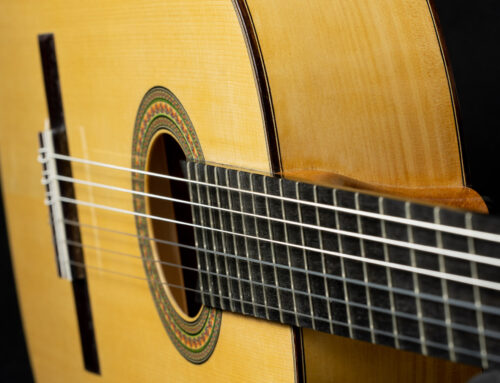 What is the right string height for a classical guitar?