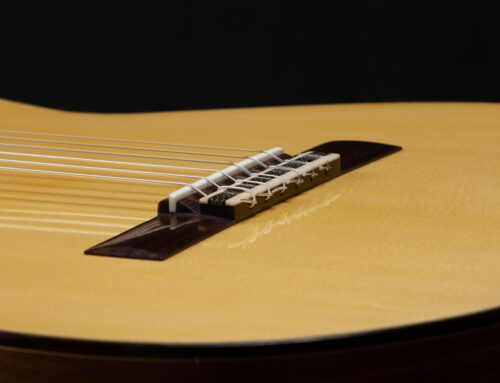 Traditional guitar, finalist of the 6th. Antonio Marín Guitar Building Competition